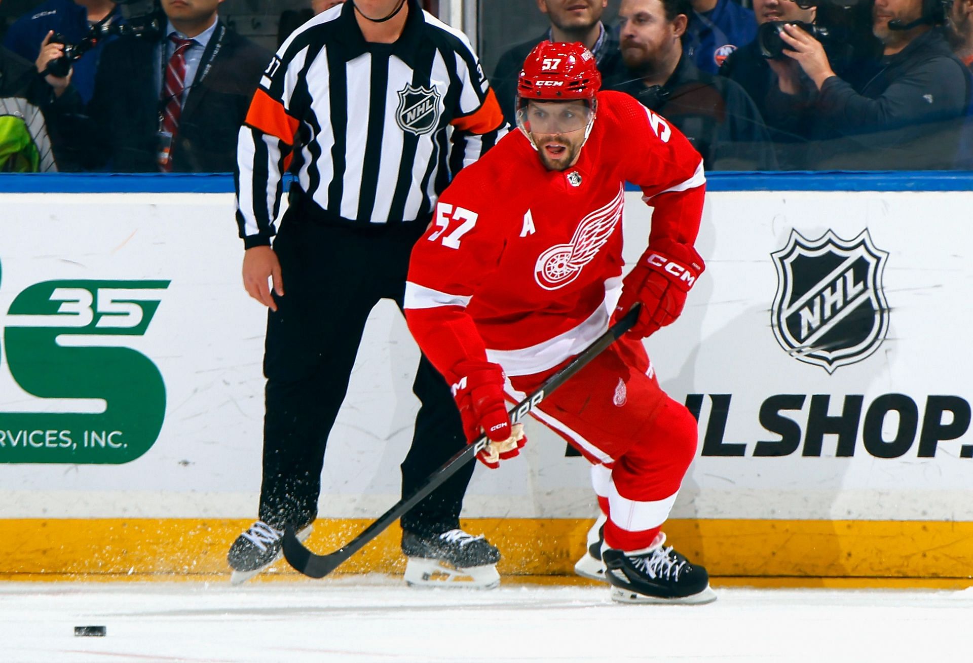 David Perron of the NHL's Detroit Red Wings